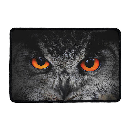 Owl Eyes Print Kitchen Mat