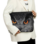 Owl Eyes Print Laptop Sleeve