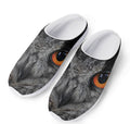 Owl Eyes Print Mesh Casual Shoes