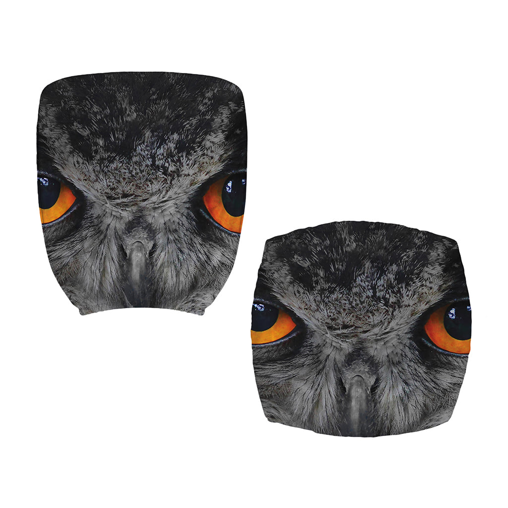 Owl Eyes Print Office Chair Cover