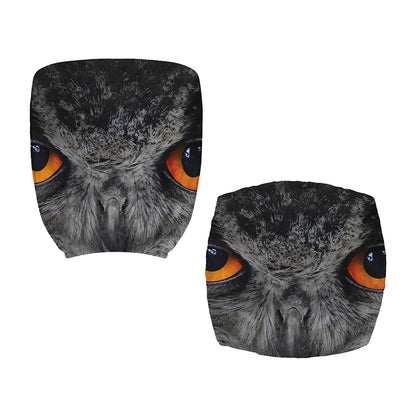 Owl Eyes Print Office Chair Cover