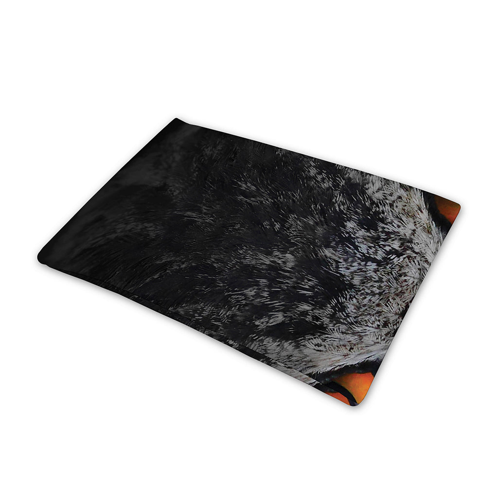 Owl Eyes Print Pet Cooling Mat Cover