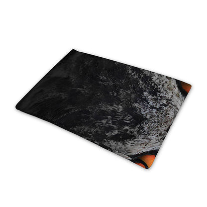 Owl Eyes Print Pet Cooling Mat Cover