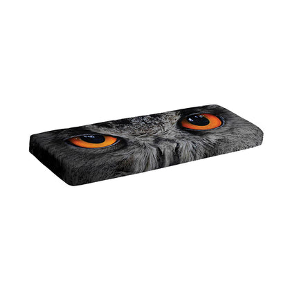 Owl Eyes Print Piano Keyboard Cover