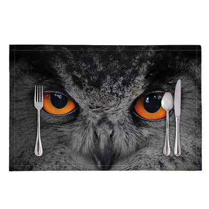 Owl Eyes Print Placemat