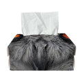 Owl Eyes Print Rectangle Tissue Box Cover