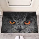 Owl Eyes Print Rubber Doormat