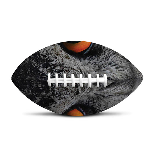 Owl Eyes Print Rugby Ball