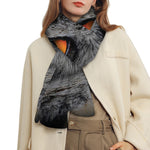 Owl Eyes Print Scarf