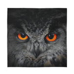 Owl Eyes Print Silk Bandana