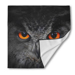 Owl Eyes Print Silk Bandana