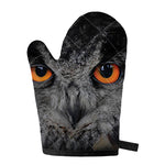 Owl Eyes Print Single Oven Mitt