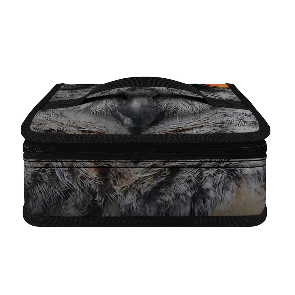 Owl Eyes Print Small Lunch Bag