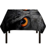 Owl Eyes Print Tablecloth