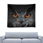 Owl Eyes Print Tapestry