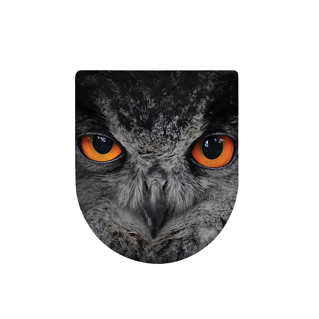 Owl Eyes Print Toilet Lid Cover