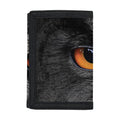 Owl Eyes Print Trifold Wallet