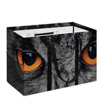 Owl Eyes Print Utility Tote Bag