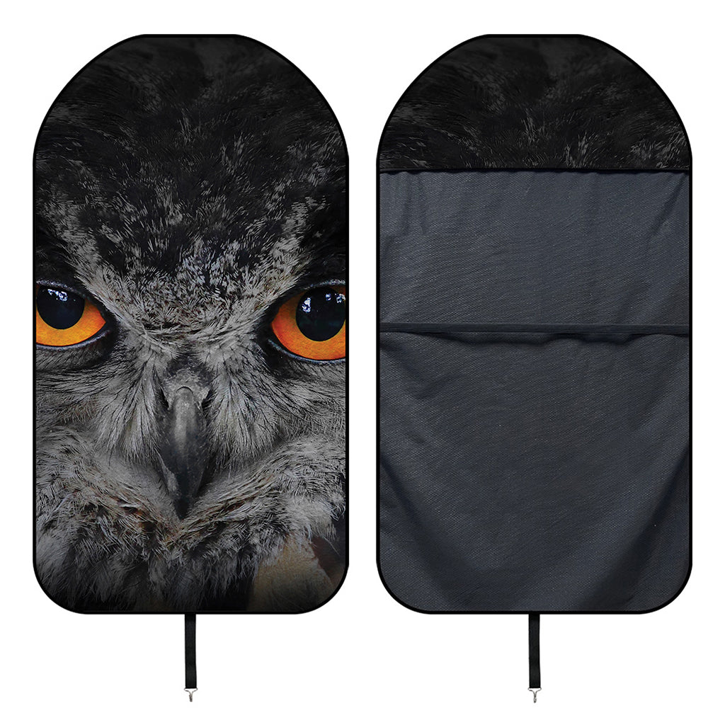 Owl Eyes Print Waterproof Car Seat Cover