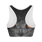 Owl Eyes Print Women's Sports Bra