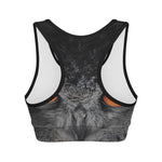 Owl Eyes Print Women's Sports Bra