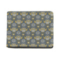 Owl Knitted Pattern Print Bifold Wallet