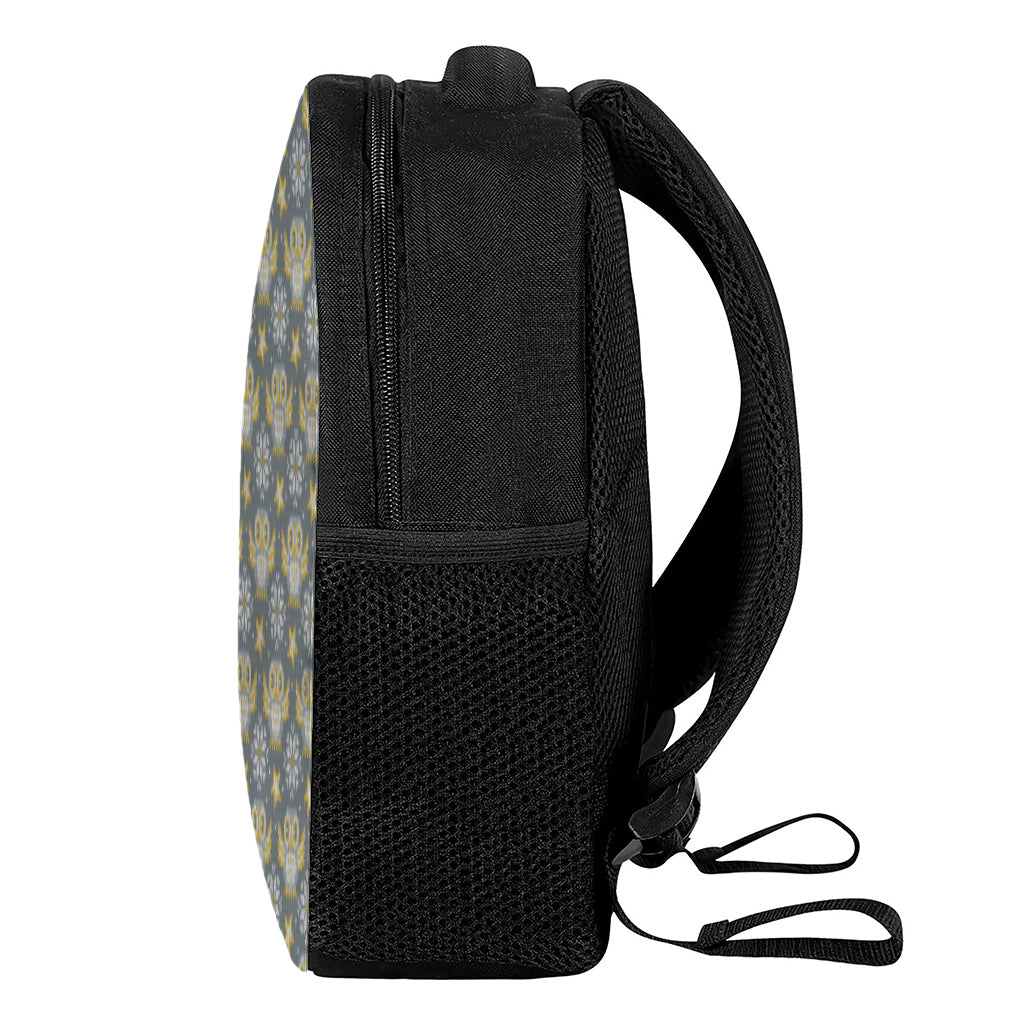 Owl Knitted Pattern Print Casual Backpack