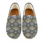 Owl Knitted Pattern Print Casual Shoes
