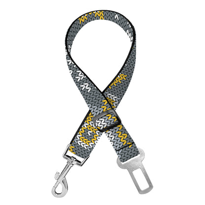 Owl Knitted Pattern Print Dog Seat Belt