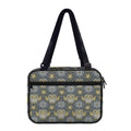 Owl Knitted Pattern Print Double Strap Bible Bag