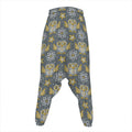 Owl Knitted Pattern Print Hammer Pants