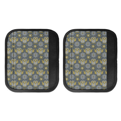 Owl Knitted Pattern Print Handle Covers
