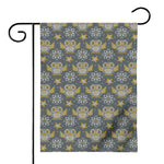 Owl Knitted Pattern Print House Flag
