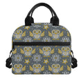 Owl Knitted Pattern Print Insulated Lunch Bag