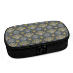 Owl Knitted Pattern Print Insulin Cooler Travel Case