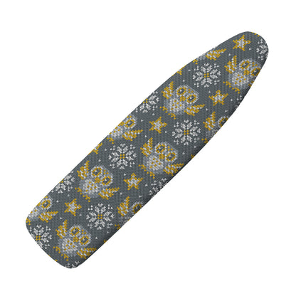 Owl Knitted Pattern Print Ironing Board Cover