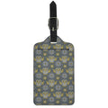 Owl Knitted Pattern Print Luggage Tag