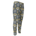 Owl Knitted Pattern Print Men's Compression Pants