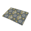 Owl Knitted Pattern Print Pet Cooling Mat Cover
