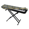 Owl Knitted Pattern Print Piano Keyboard Cover