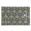 Owl Knitted Pattern Print Placemat