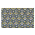 Owl Knitted Pattern Print Polyester Doormat