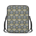 Owl Knitted Pattern Print Rectangular Crossbody Bag