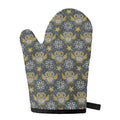 Owl Knitted Pattern Print Single Oven Mitt