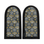 Owl Knitted Pattern Print Skillet Handle Cover