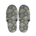 Owl Knitted Pattern Print Slippers