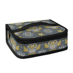 Owl Knitted Pattern Print Small Lunch Bag