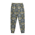 Owl Knitted Pattern Print Sweatpants