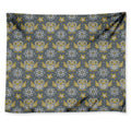 Owl Knitted Pattern Print Tapestry