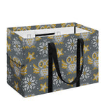 Owl Knitted Pattern Print Utility Tote Bag